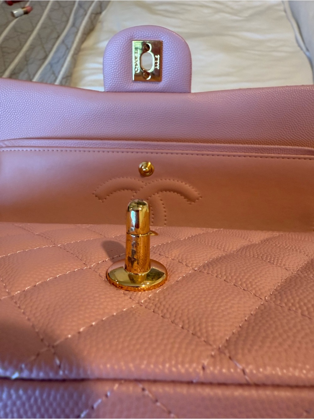 CC Pink Classic Flap - Picture 5 of 12